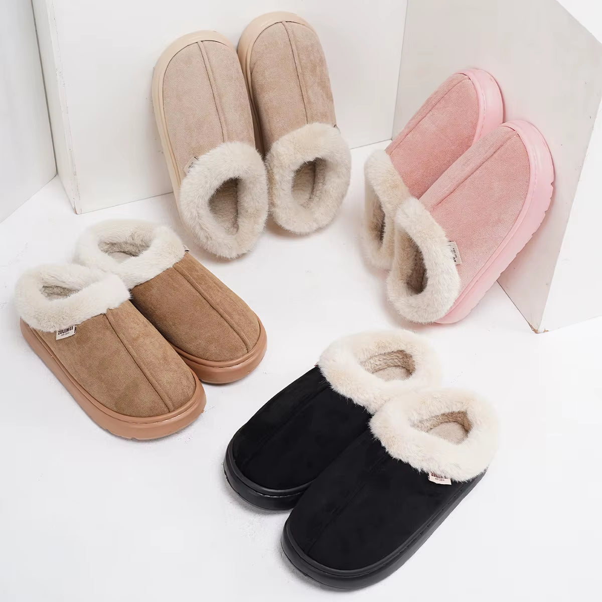 Experience Ultimate Comfort with Cozy Winter Women’s Plush Slippers - Perfect for Indoor & Outdoor Relaxation